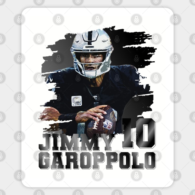 Jimmy Garoppolo || 10 Sticker by Aloenalone